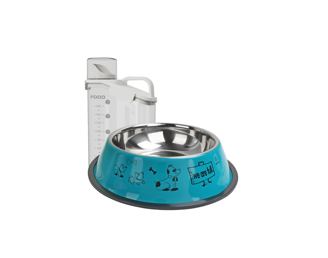 Pet Food Bowl + Feeder